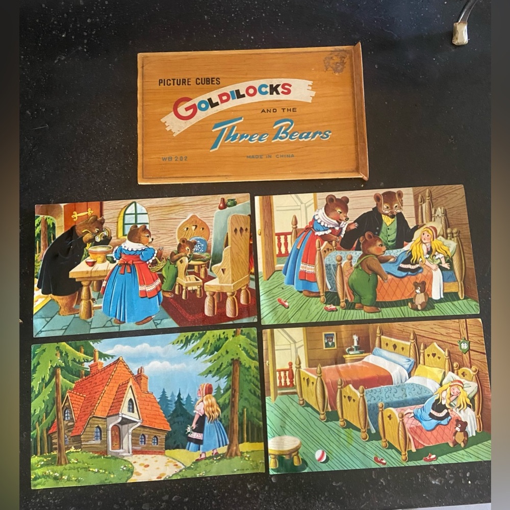 Goldilocks & The 3 Bears Block Puzzle